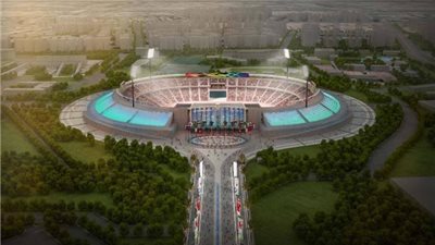 وزارة الرياضة تكشف عن الشكل النهائي لاستاد القاهرة (صور)