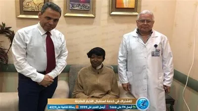 مضيفة الخطوط الكينية تشكر مستشفى مصر للطيران على إنقاذ حياتها