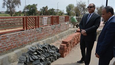 جولة مفاجئة لمحافظ الغربية لتفقد أعمال إقامة شارع 