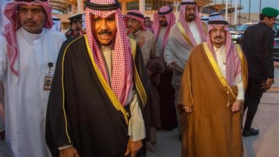ولي عهد دولة الكويت يغادر الرياض