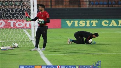 إصابة حارس الأهلي في التدريب