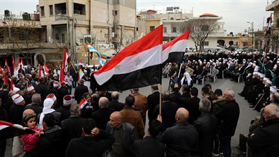 احتجاجات في مجدل شمس استنكارا لتصريحات ترامب حول الجولان السوري المحتل