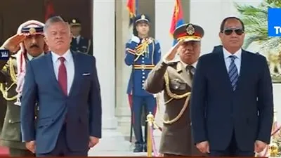 شاهد.. مراسم الاستقبال الرسمية لـ العاهل الأردني بقصر الاتحادية