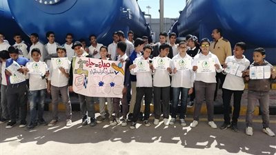 عروض فنية للحفاظ على المياه بمدارس قرية برطس