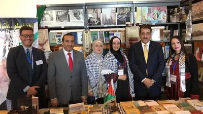 قنصل فلسطين بالإسكندرية يفتتح الجناح الثقافي في المعرض الدولي للكتاب (صور)