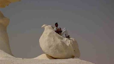 10 معلومات لا تعرفها عن صخرة الفرخة بالوادي الجديد (صور)