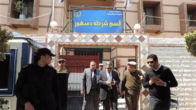 أولي جولات مدير أمن البحيرة الجديد بدمنهور (صور)