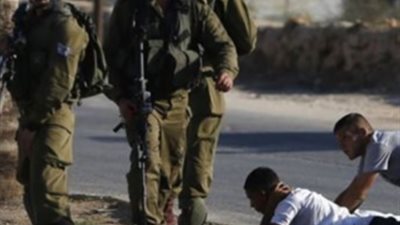 جنود إسرائيليون يختطفون 19 فلسطينيا في الضفة الغربية 