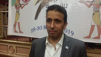 تعرف على كلمة رئيس الإتحاد العربى للكاراتيه فى افتتاح البطولة العربية