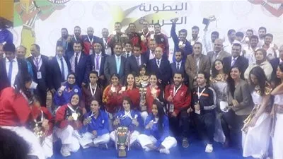كاراتيه الأهلي يحصد معظم ميداليات البطولة العربية للأندية فى اليوم الأول