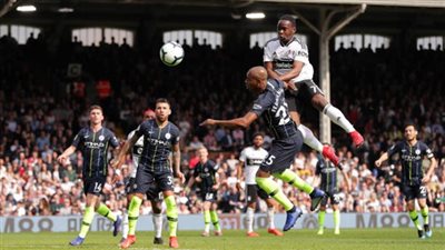 أهداف مباراة - فولهام 0 × 2 مانشستر سيتي