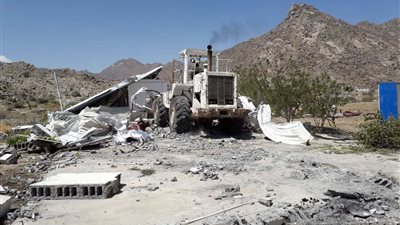 البلديات: إزالة تعديات على 10 آلاف متر مربع في الطائف