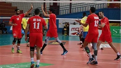 الأهلي يهزم INJS في افتتاح البطولة الإفريقية لكرة الطائرة