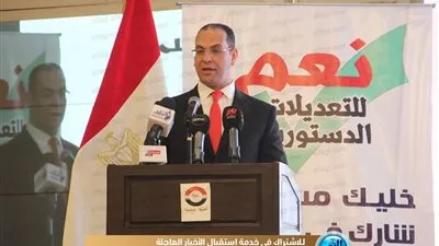 أمين تنظيم حزب الحرية: نثق في الشعب المصري حول كثافة المشاركة في التعديلات الدستورية