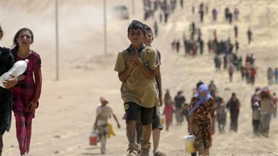 10 آلاف أجنبي في مخيم الهول بسوريا