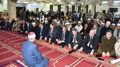 محافظ البحيرة ومدير الأمن يشهدان الاحتفال بذكرى الإسراء والمعراج بدمنهور (صور)