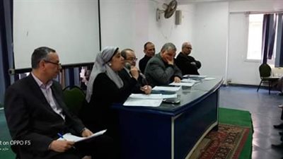 وكيل صحة المنوفية يجتمع مع مديري المستشفيات العامة والنوعية والمركزية (صور)