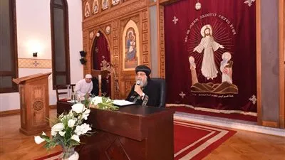 البابا تواضروس يتحدث عن العيد الـ ٥١ لتجلي العذراء في الاجتماع الأسبوعي