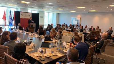 سفيرنا بكندا يفتتح الجناح المصري في معرض CPMA للحاصلات الزراعية 