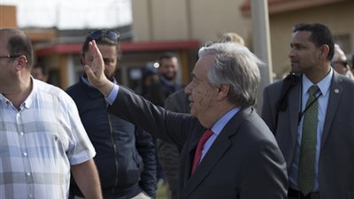 جوتيريش يوجه نداءً لوقف التحركات العسكرية فى ليبيا