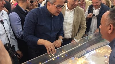 وزير الآثار: 3 مشروعات خفض منسوب في 33 يوم والشكر لجهاز الخدمة الوطنية