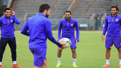 الأهلي يختتم تدريباته استعدادا لموقعة صن داونز