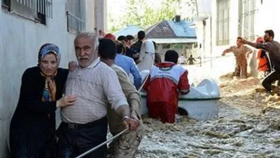 فيضانات مدمرة فى إيران وضحايا وخسائر بالملايين