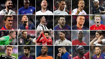 محمد صلاح خارج قائمة أفضل 15 لاعبا مؤثرا في العالم