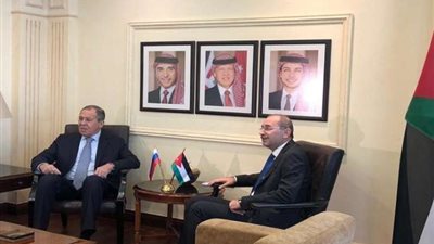 وزير خارجية الأردن يستقبل لافروف في عمان