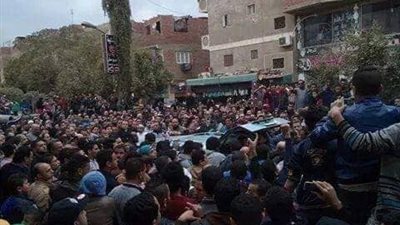 تشييع جنازة الجندي 