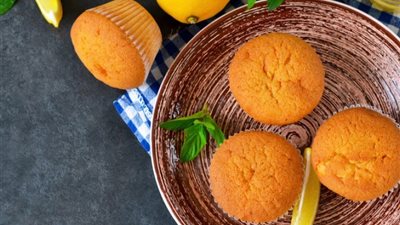 طريقة عمل كب كيك الليمون 