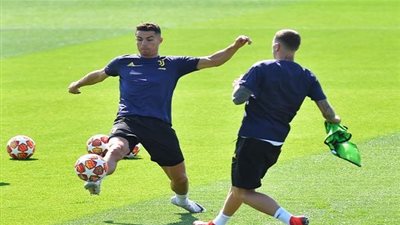 كريستيانو رونالدو جاهز لمباراة يوفنتوس وأياكس
