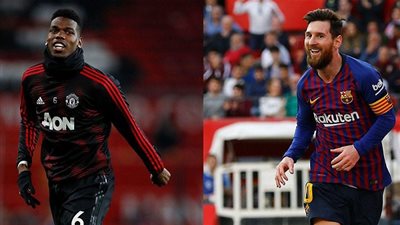 القنوات الناقلة لمباراة برشلونة ومانشستر يونايتد في دوري أبطال أوروبا