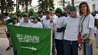سفارة السعودية بالمغرب تشارك في ماراثون من أجل السلام