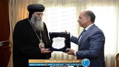 مطران القدس يلتقي وزير الطيران المدني