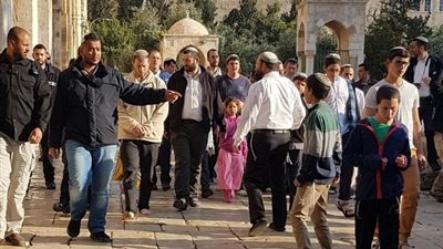 عشرات المستوطنين يقتحمون الأقصى