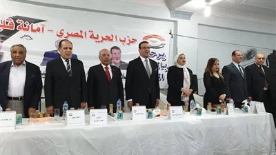 حزب الحرية المصري يعقد مؤتمرا جماهيريا حاشدا بقليوب لدعم التعديلات الدستورية 