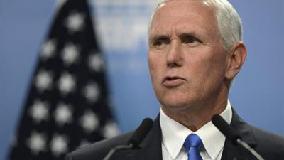 بنس يدافع عن تصريحات ترامب بشأن اعتقال مؤسس 