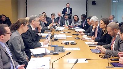  وزيرة الاستثمار تبحث مع ديفيد مالباس دعم مشروعات النقل والبنية الاساسية والاتصالات