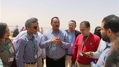 اللجنة النوعية للبيئة تزور محمية وادي الريان بالفيوم (صور)