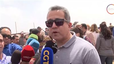 التفاصيل الكاملة لتفقد وزير الآثار لمقبرة خوي بجبانة سقارة 