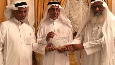 أهالي بني عامر يكرمون أبو حسين