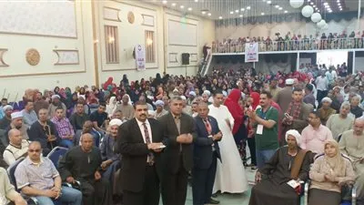 حزب الحرية المصري ينظم مؤتمرا جماهيريا حاشدا حول التعديلات الدستورية بقوس (صور) 