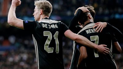 أياكس يفقتد خدمات نجمه الأول أمام يوفنتوس