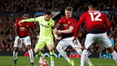 صافرة ألمانية لقمة برشلونة ومانشستر يونايتد في دوري الأبطال