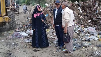 يوم بيئي متكامل في سلامون القماش بالمنصورة (صور)