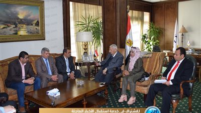 رئيس 'الأعلى للإعلام' يلتقي وفدًا من الصحفيين الفلسطينيين (صور)