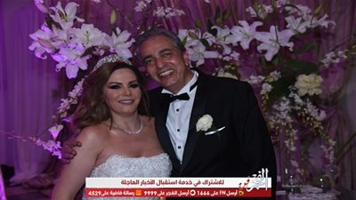 30 صورة من حفل زفاف جيهان منصور بحضور نجوم الفن والإعلام (صور)