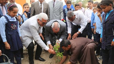 إطلاق المرحلة الثانية من مبادرة الرئيس عبدالفتاح السيسي لزراعة مليون شجرة مثمرة (صور)