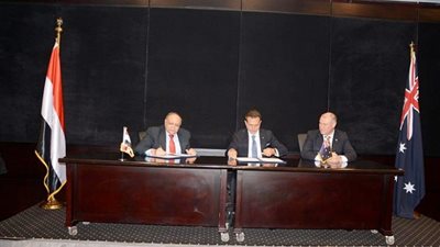 جمعية رجال الأعمال المصريين توقع بروتكول تعاون مع غرفة التجارة الأسترالية